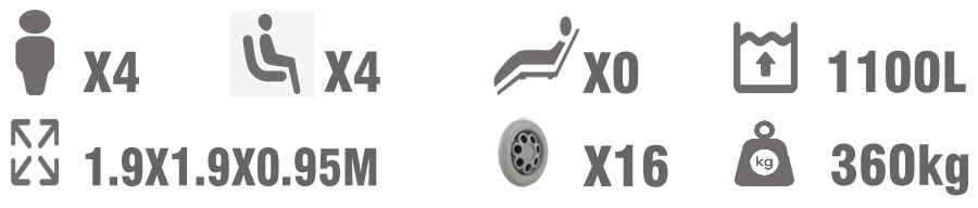 portable round spas