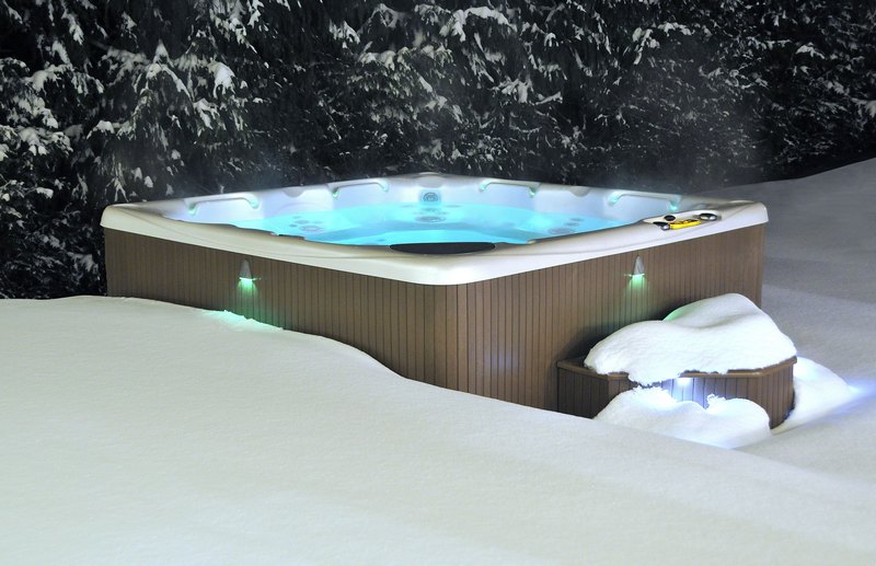winter jaccuzi
