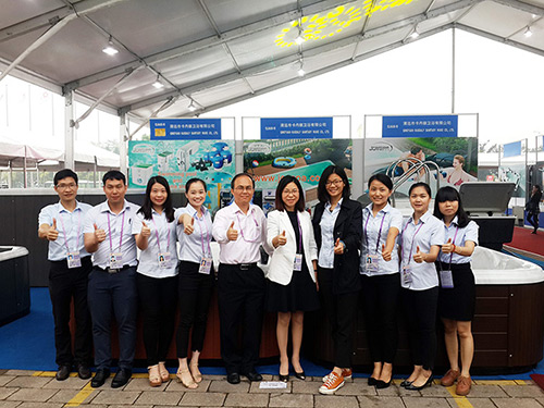A splendid showtime of JOYSPA's new products and new technology!